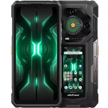 Смартфон Ulefone Armor 33 Pro, 16+512GB, 25500 mAh батерия, 50MP предна камера, 6.95" преден дисплей и 3.4" заден дисплей.