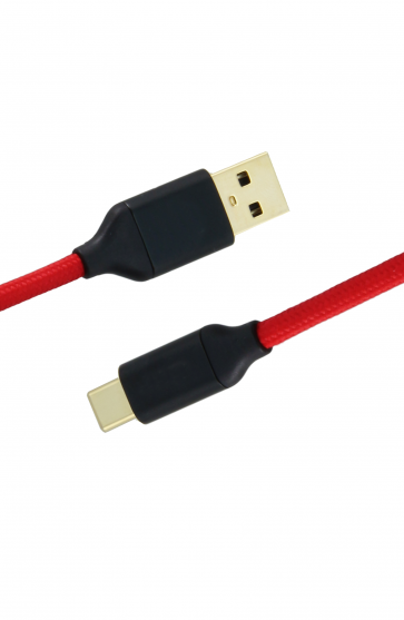 Luxo Velocity Type-C USB Cable	-Red