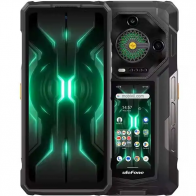 Смартфон Ulefone Armor 33 Pro, 16+512GB, 25500 mAh батерия, 50MP предна камера, 6.95" преден дисплей и 3.4" заден дисплей.