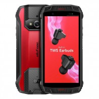 Смартфон Ulefone Armor 15 Red, вградени безжични слушалки, 5.45", 6+128GB, 6600 mAh батерия