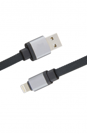 Luxo Canvas Type-C USB Cable-Gray