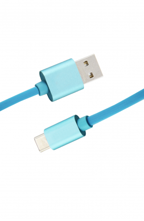 Luxo Puff Type-C USB Cable-Lblue