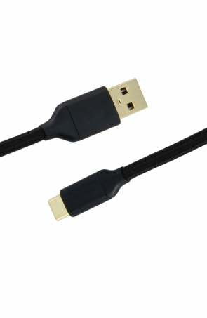 Luxo Velocity Type-C USB Cable	-Black